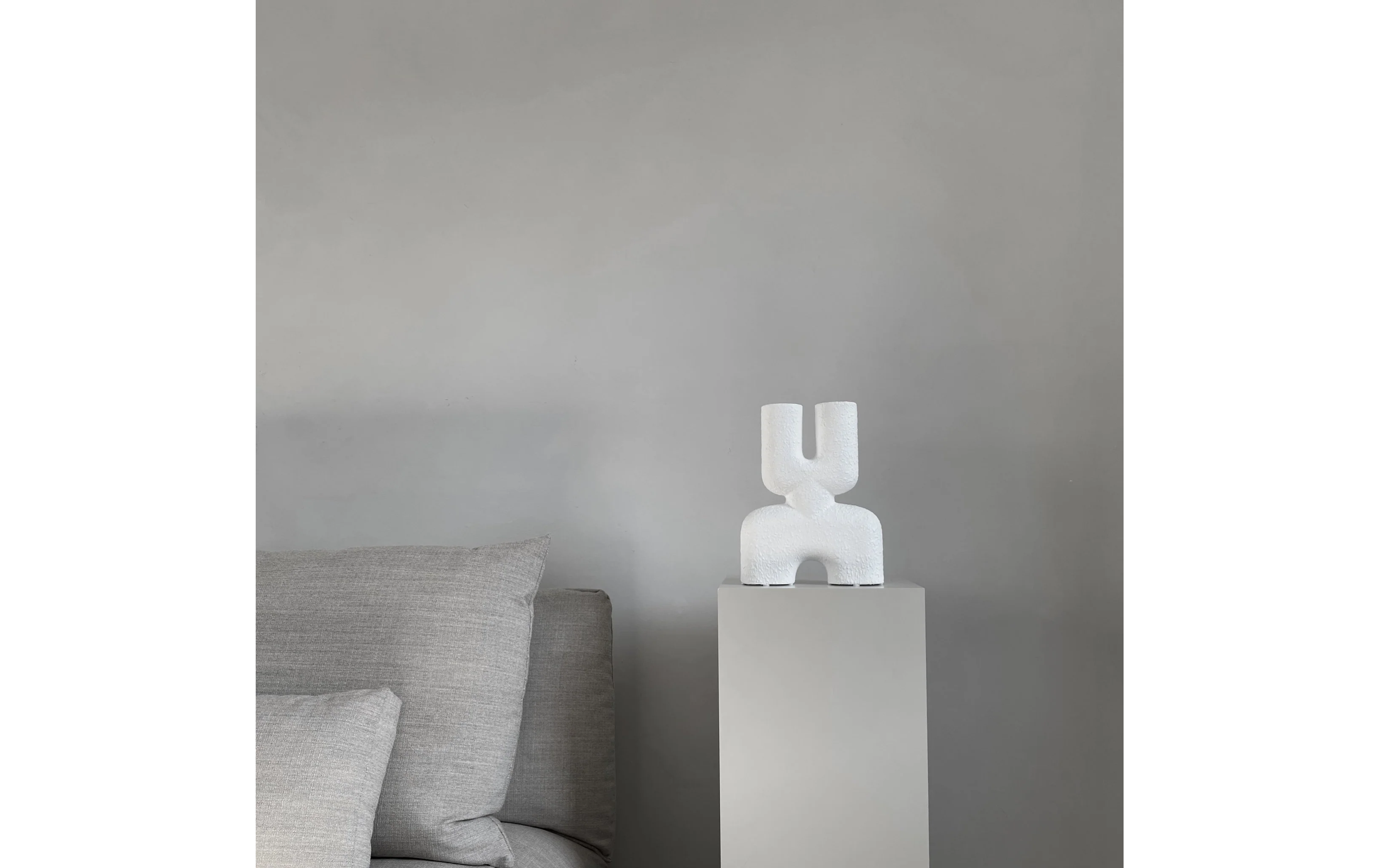 Ваза, скульптура COBRA Double Mini Bubble White от 101 Copenhagen