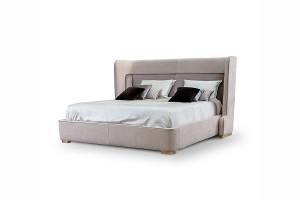 Итальянская мягкая кровать NOIR от Turri