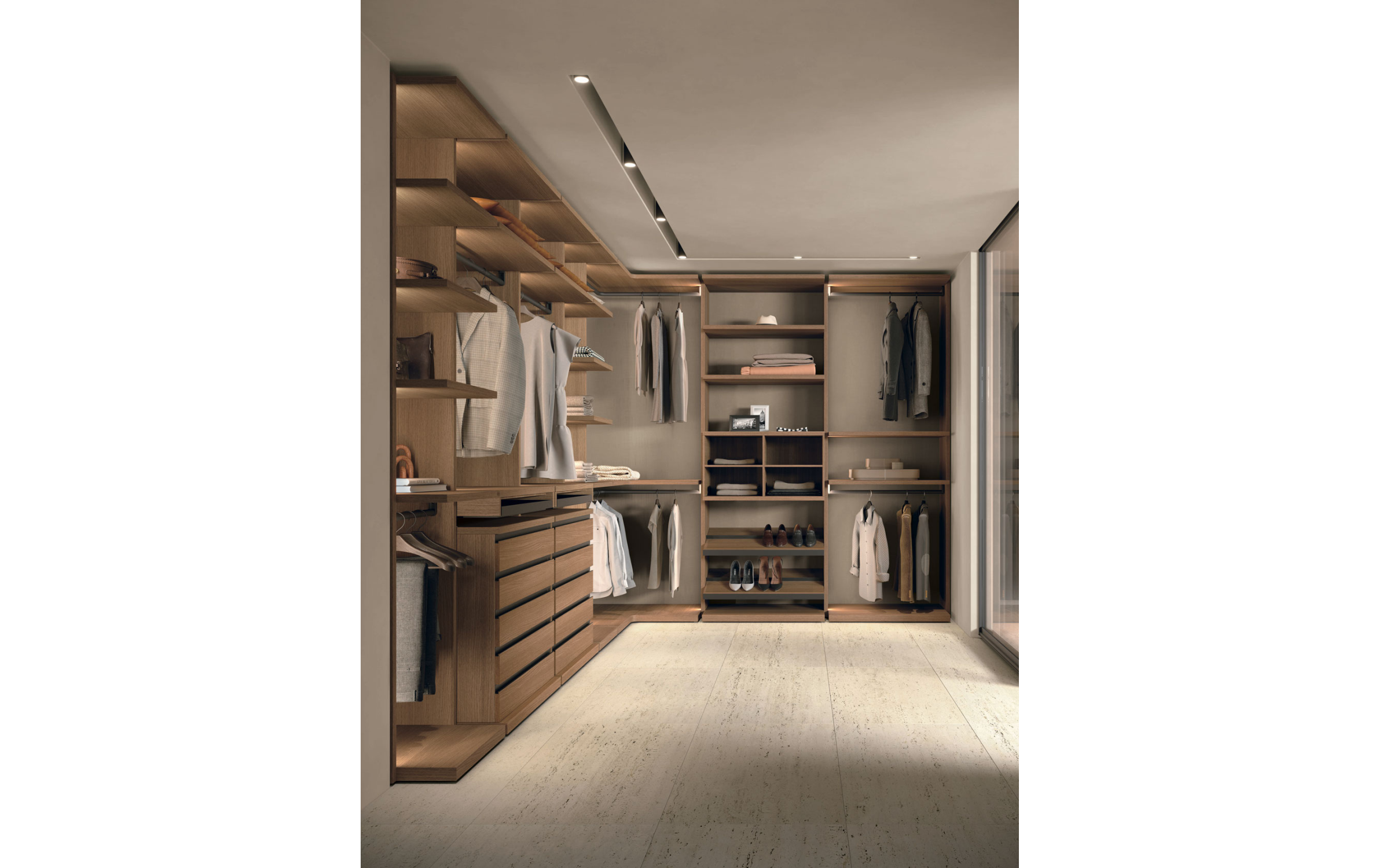 Гардеробная система DOXA 210 от Tomasella