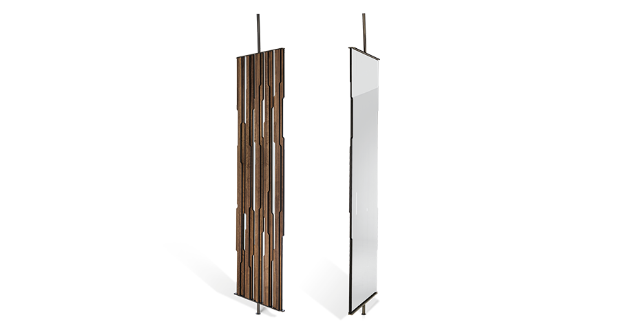 Перегородки сепаре с зеркалом IN-DEPENDENT от Arketipo