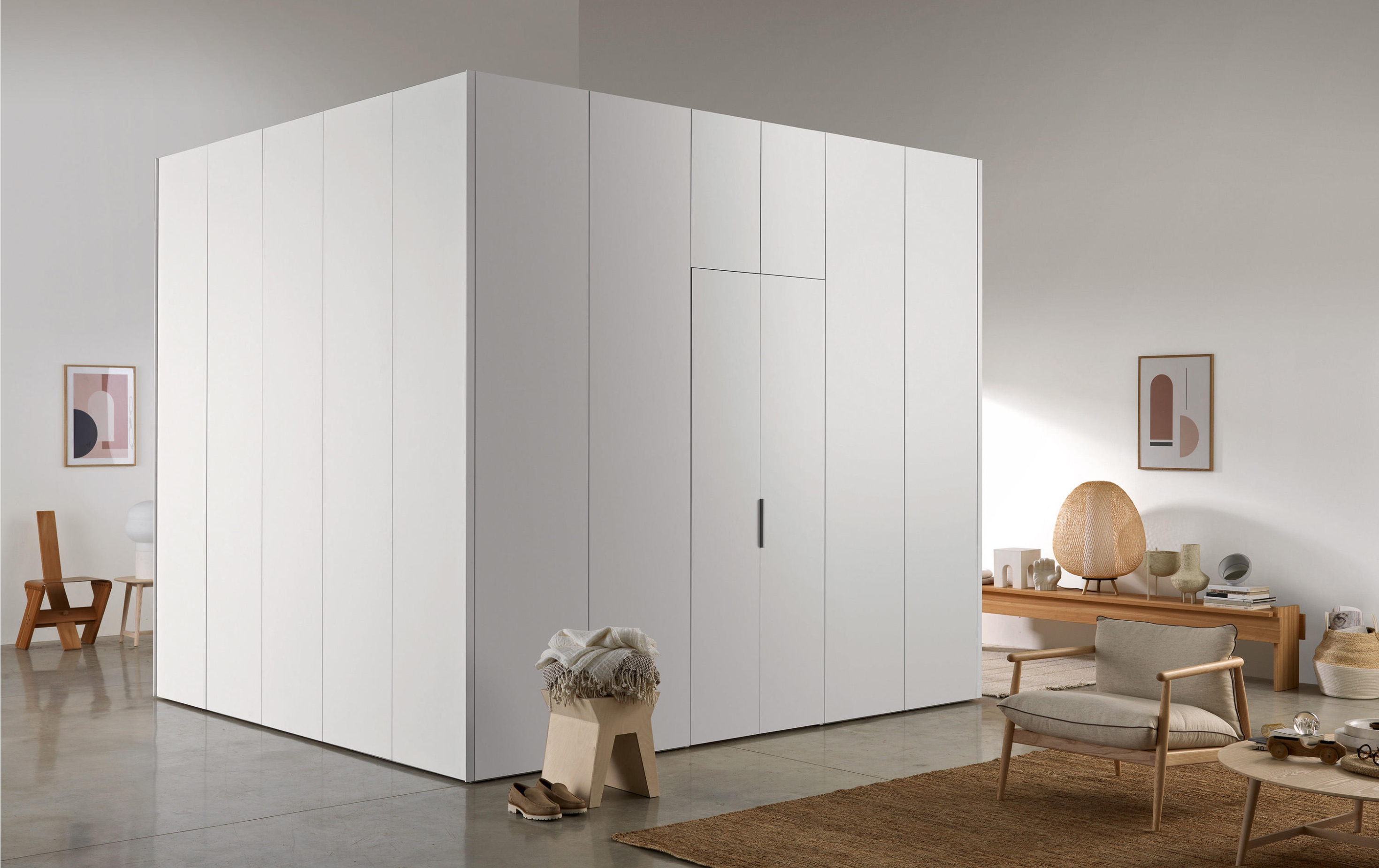 Гардеробные системы FREE от Zalf