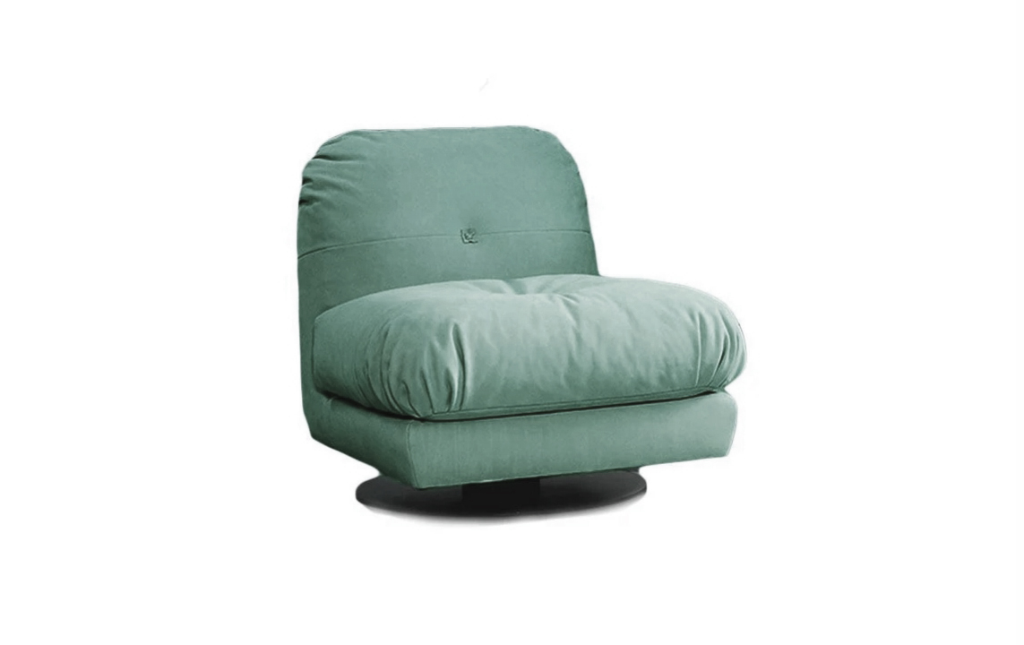 Кресло поворотное MILANO Aquamarine от Baxter