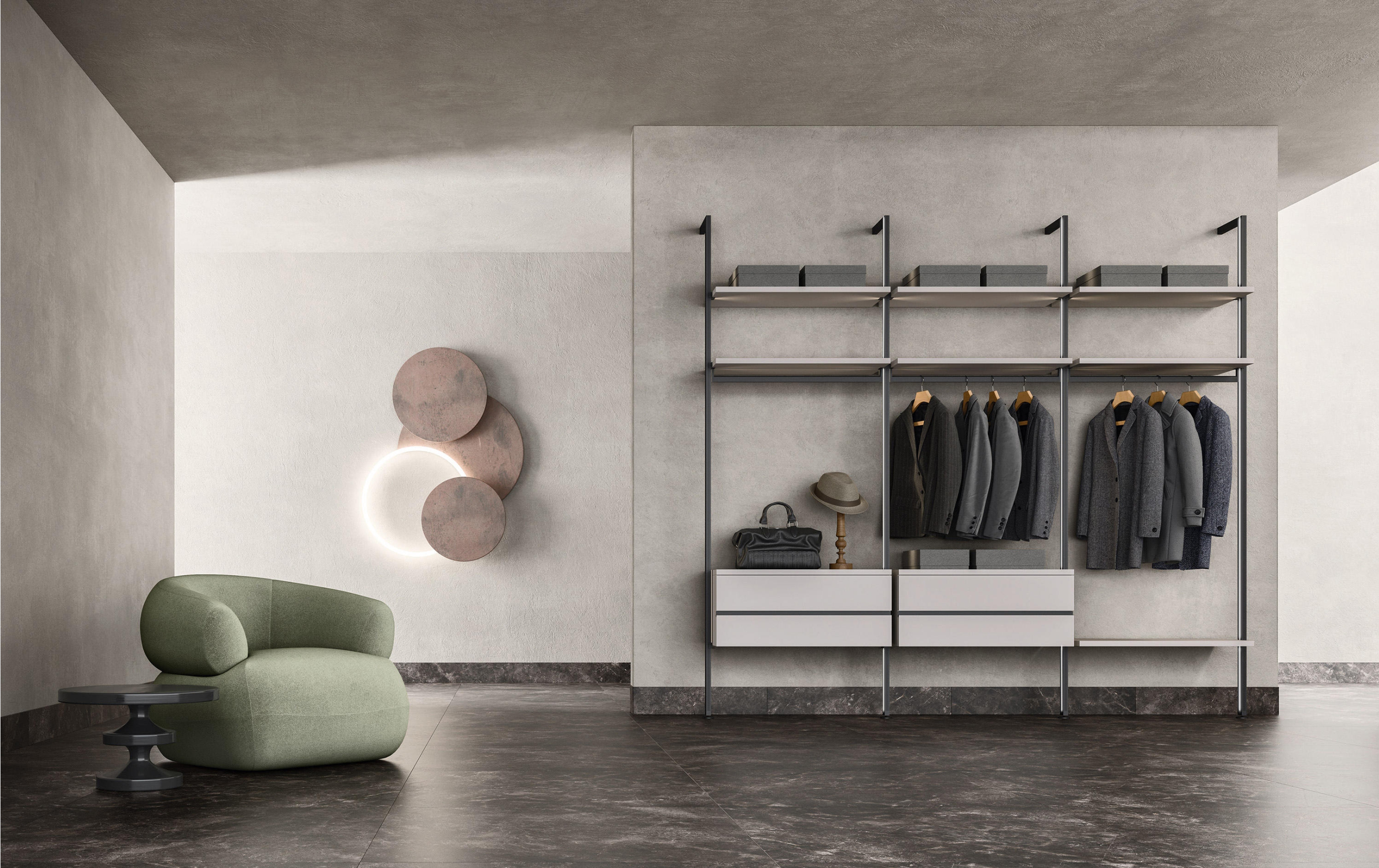 Гардеробные системы WINDY от Zalf