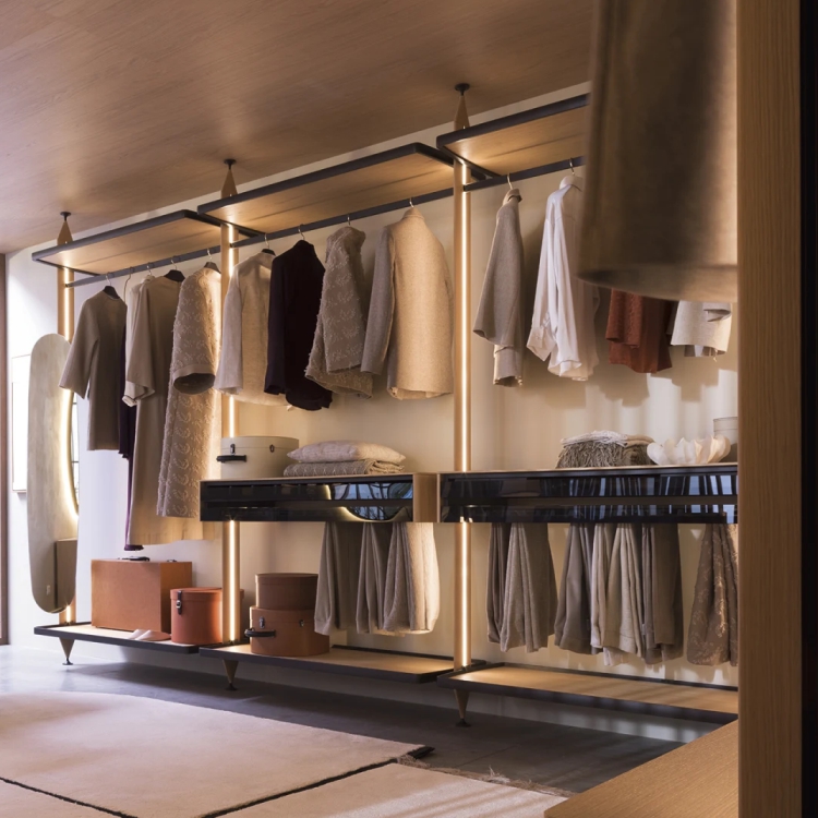 Гардеробная система DEDALO от Novamobili