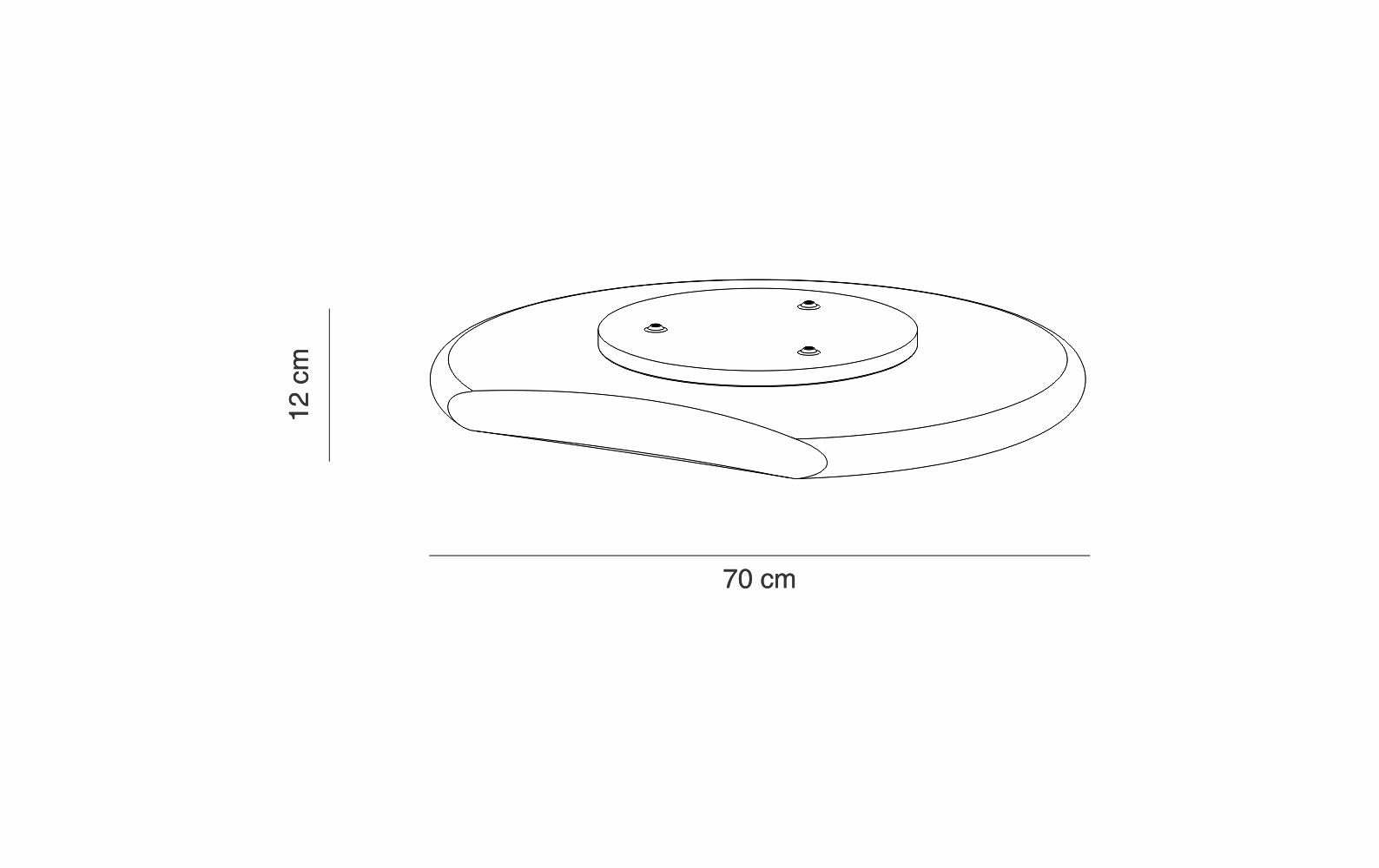 Потолочный светильник MOON от Alma Light
