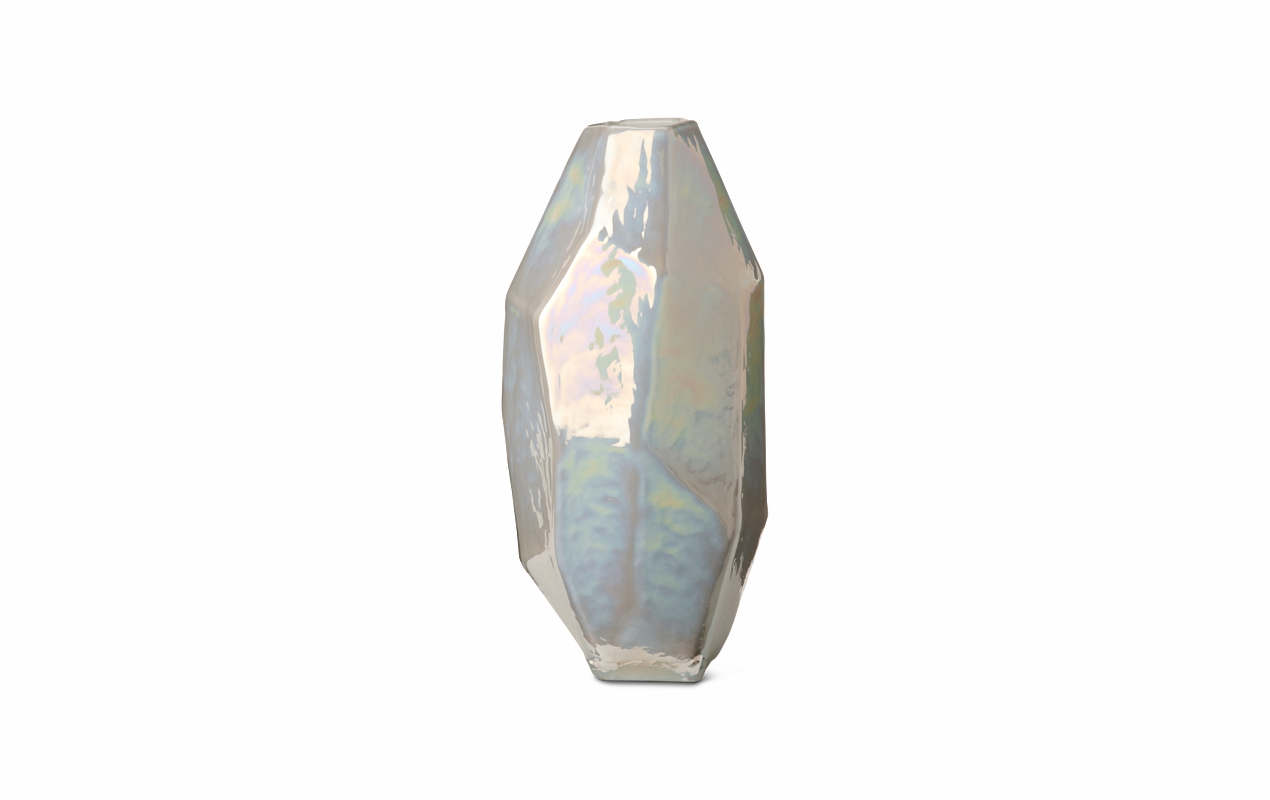 Ваза GRAPHIC LUSTER M White от Polspotten