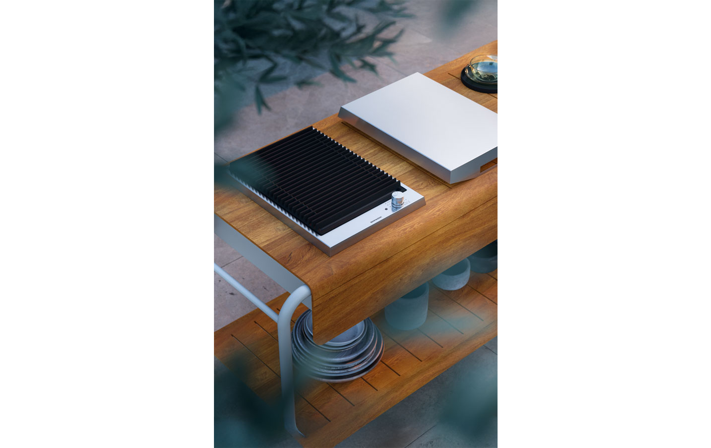 Уличная модульная кухня для сада PORTO от Pianca