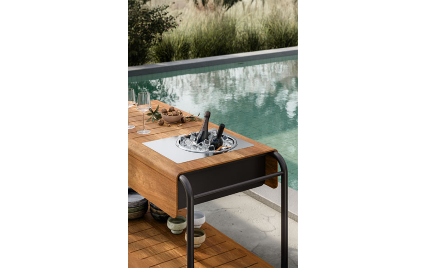 Уличная модульная кухня для сада PORTO от Pianca