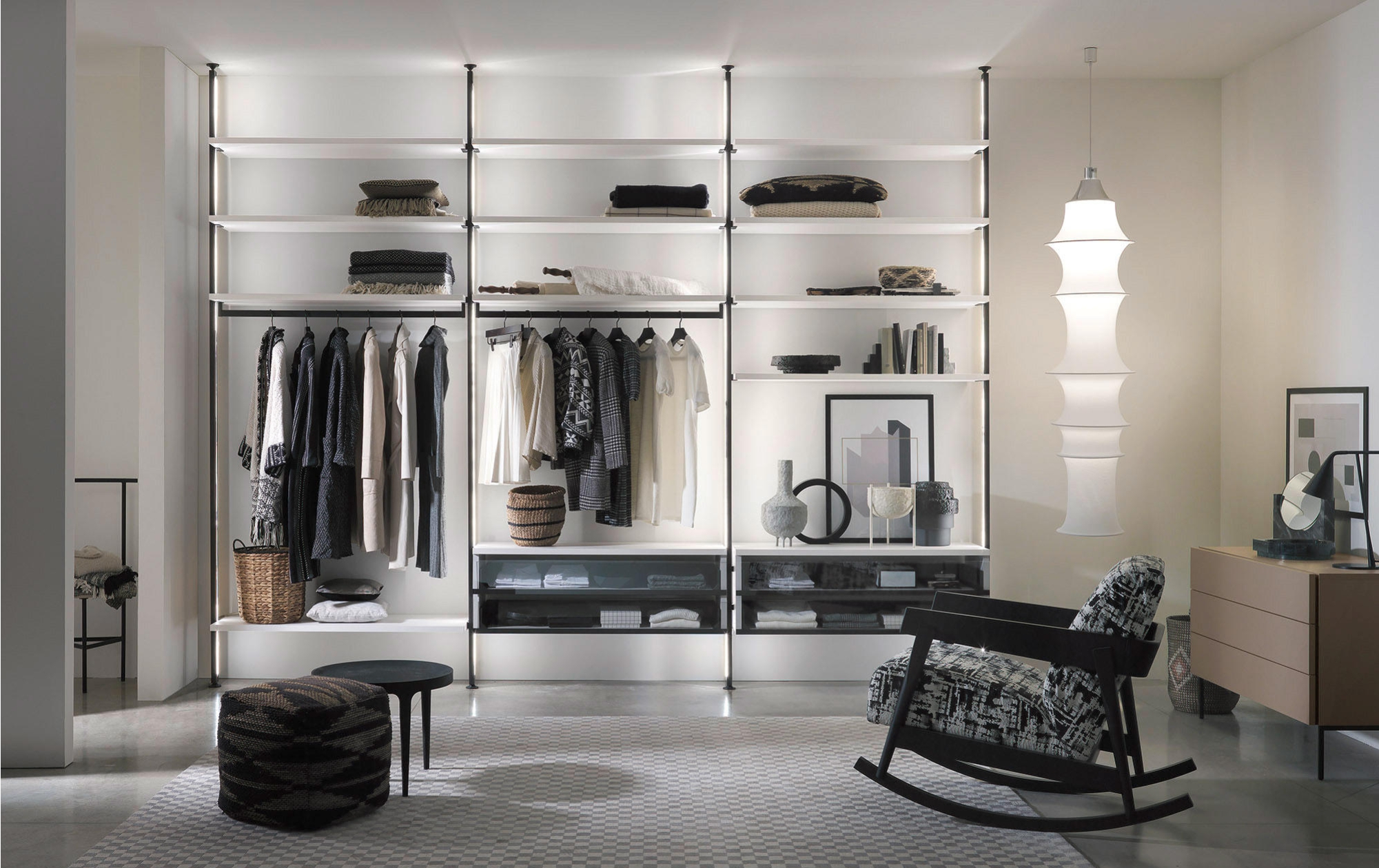 Гардеробные системы WINDY от Zalf