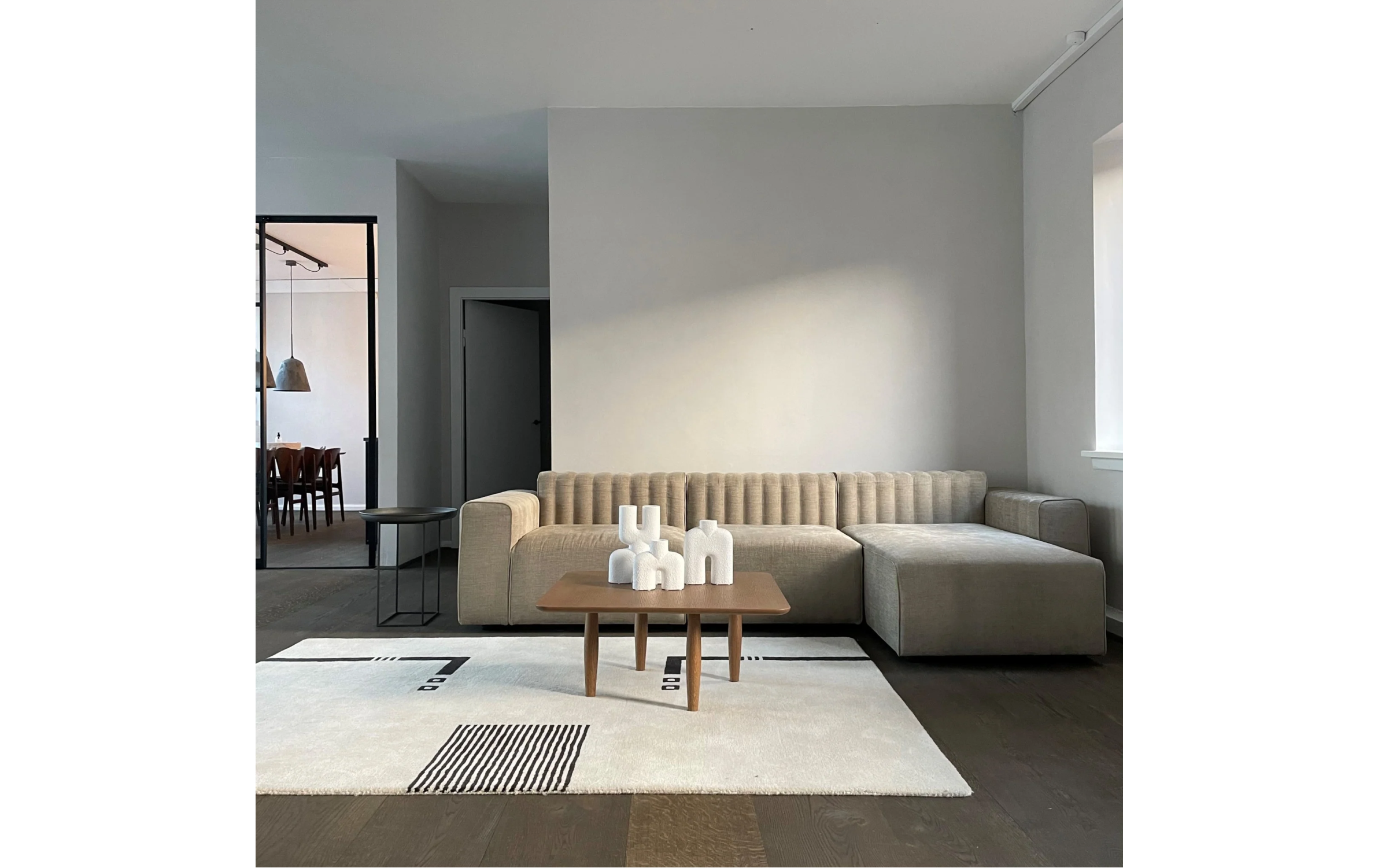 Ваза, скульптура COBRA Double Mini Bubble White от 101 Copenhagen