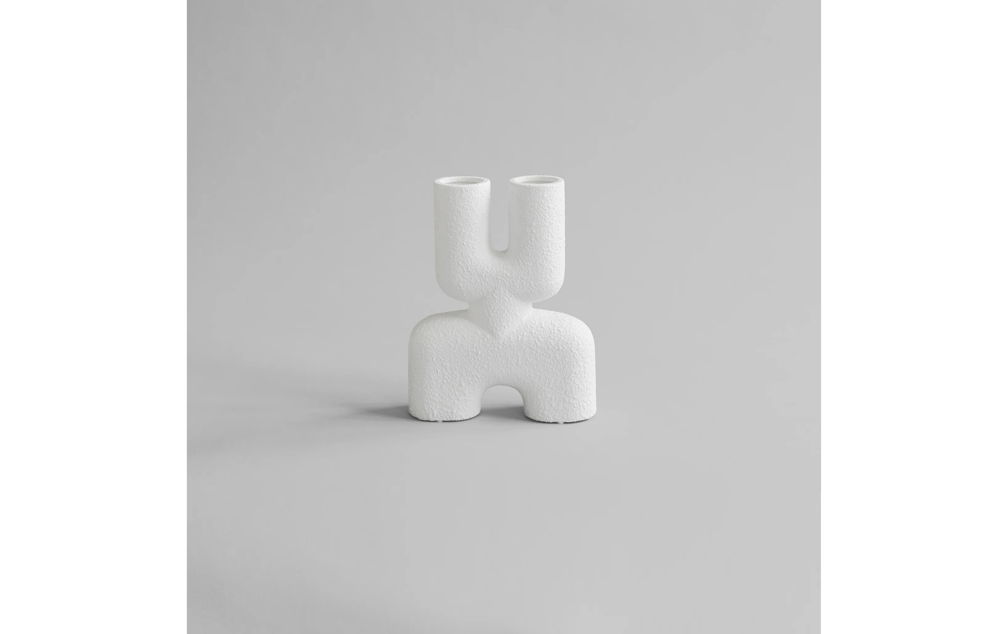 Ваза, скульптура COBRA Double Mini Bubble White от 101 Copenhagen