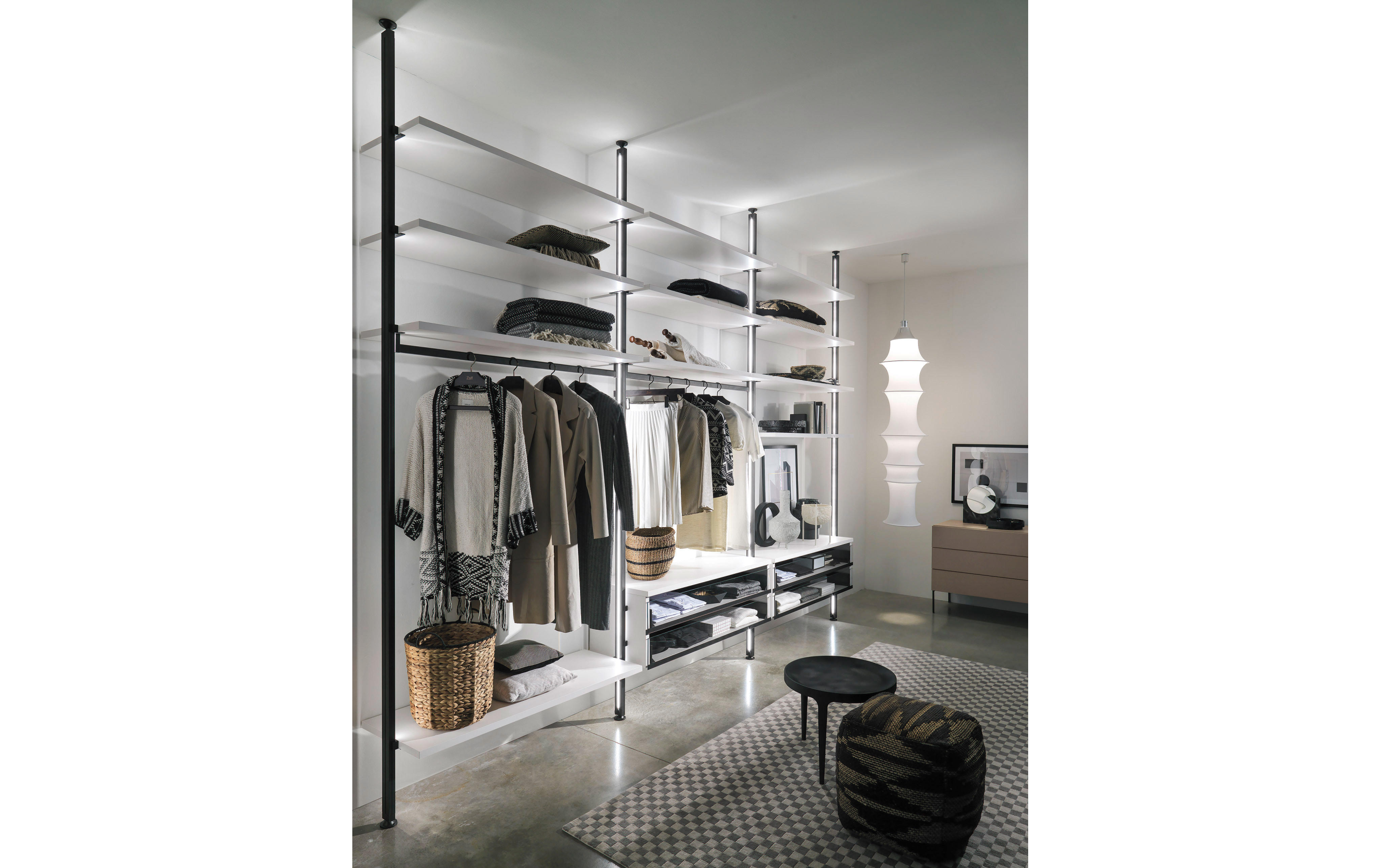 Гардеробные системы WINDY от Zalf