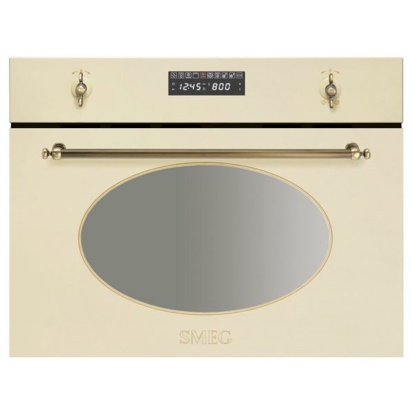 Встраиваемый многофункциональный духовой шкаф SMEG S845MCPO9 с функцией СВЧ