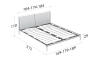 Кровать IKO от Flou