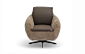 Кресло поворотное с пуфом MOOOVE от Koinor