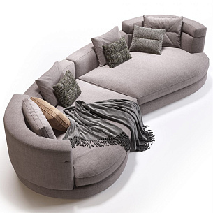 Диван модульный ALEXANDER от Minotti