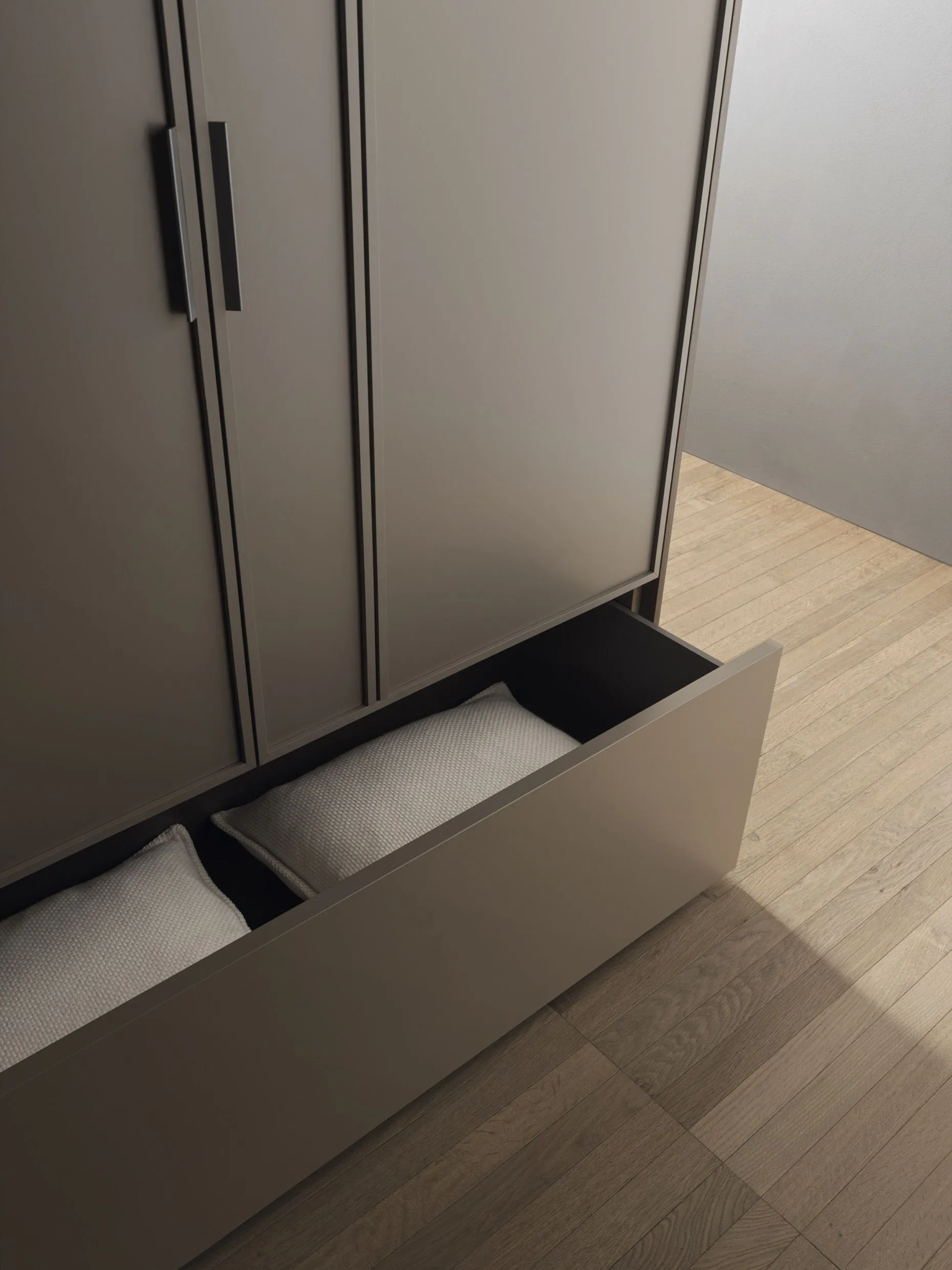 Гардеробные шкафы GLISS MASTER Blend от Molteni & C