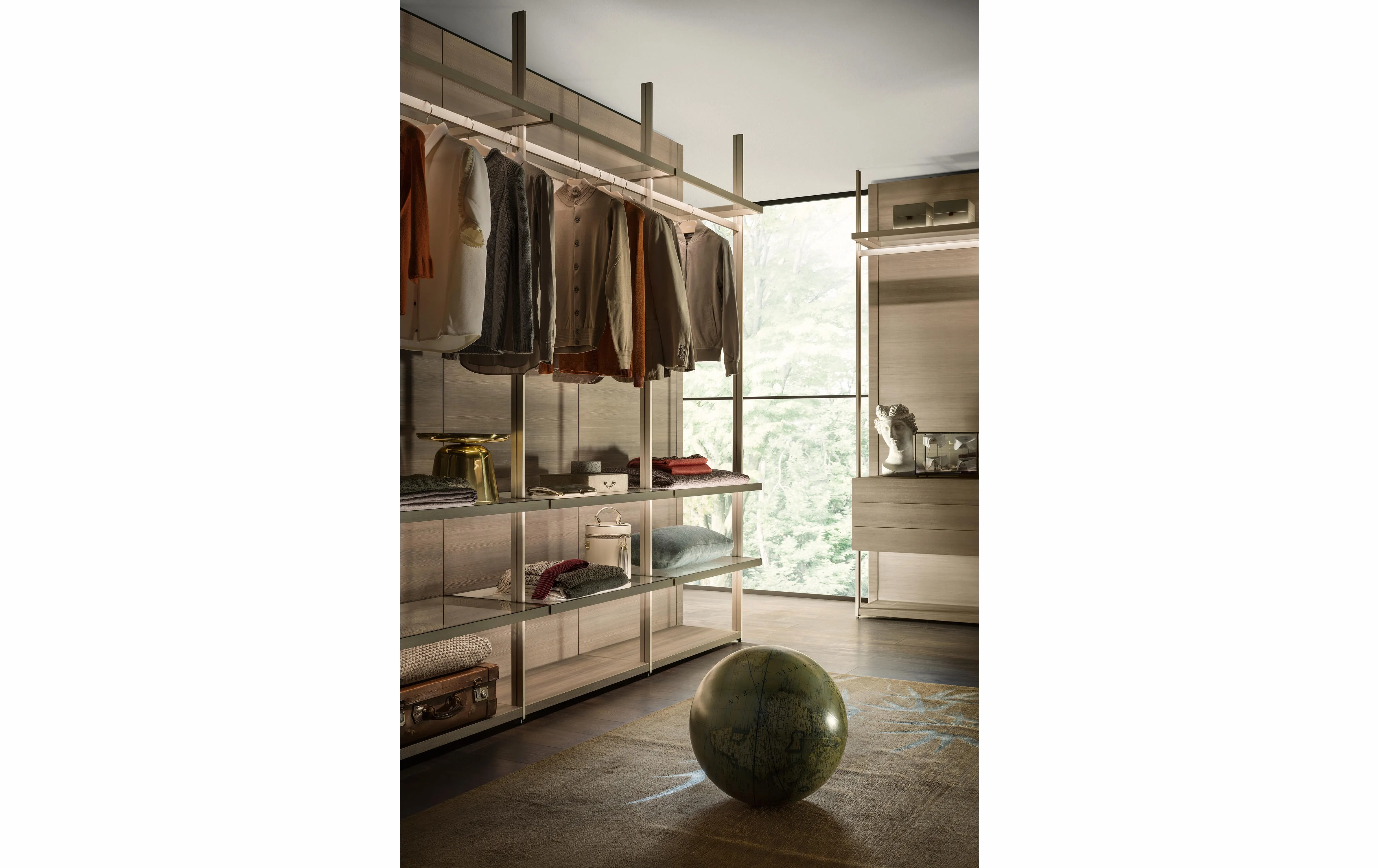 Гардеробные системы HANGAR от Lema