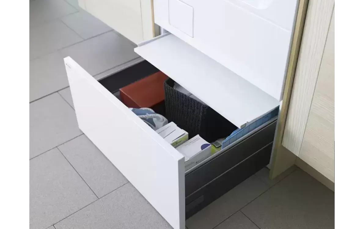 Напольный ящик с выдвижной полкой ASKO HPS5323W