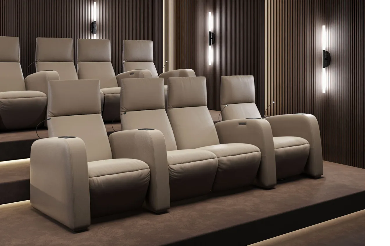 Диван PILLOW CINEMA Loveseat от Poltrona Frau