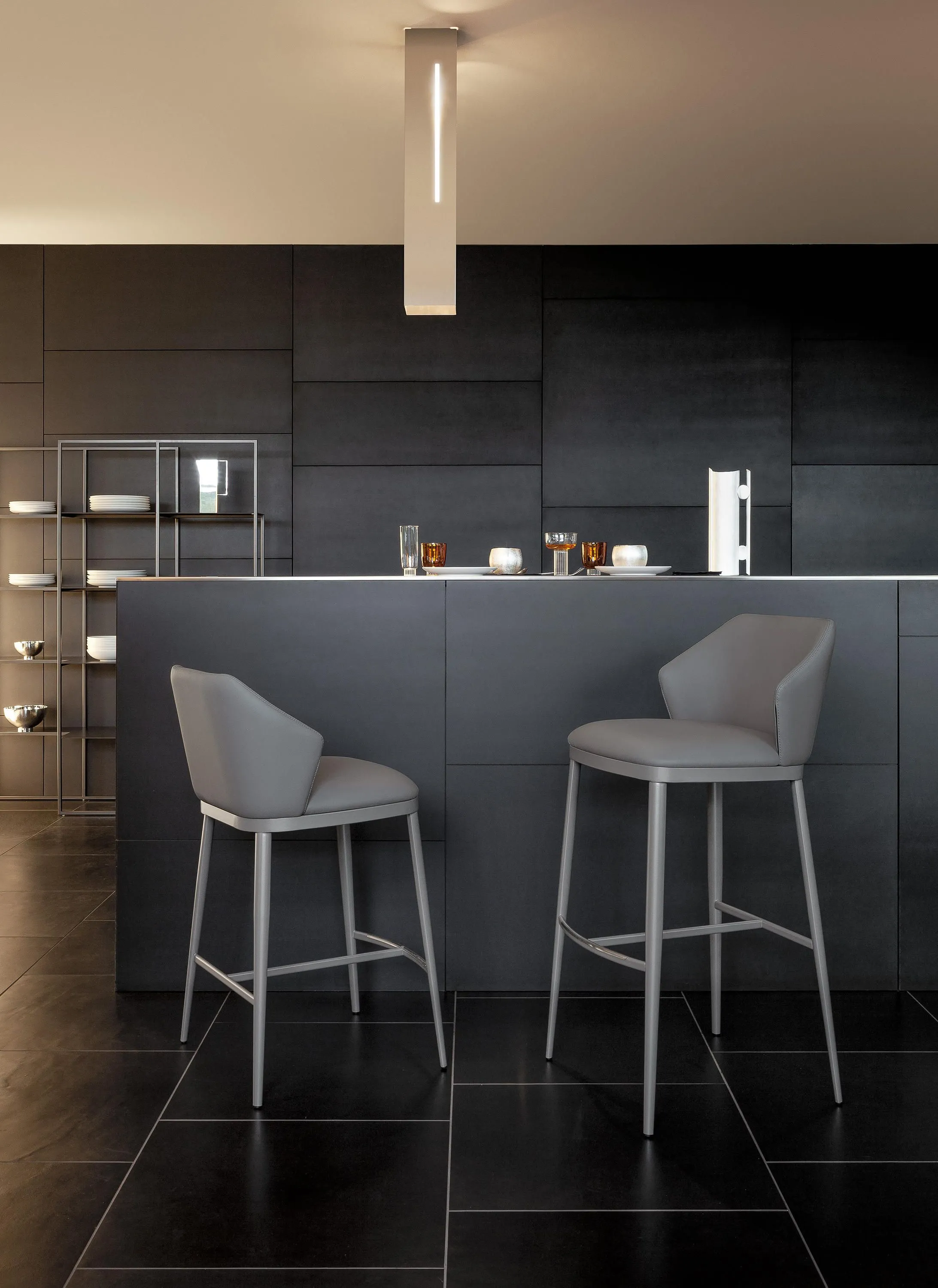 Барные стулья MIDA TOO от Bonaldo