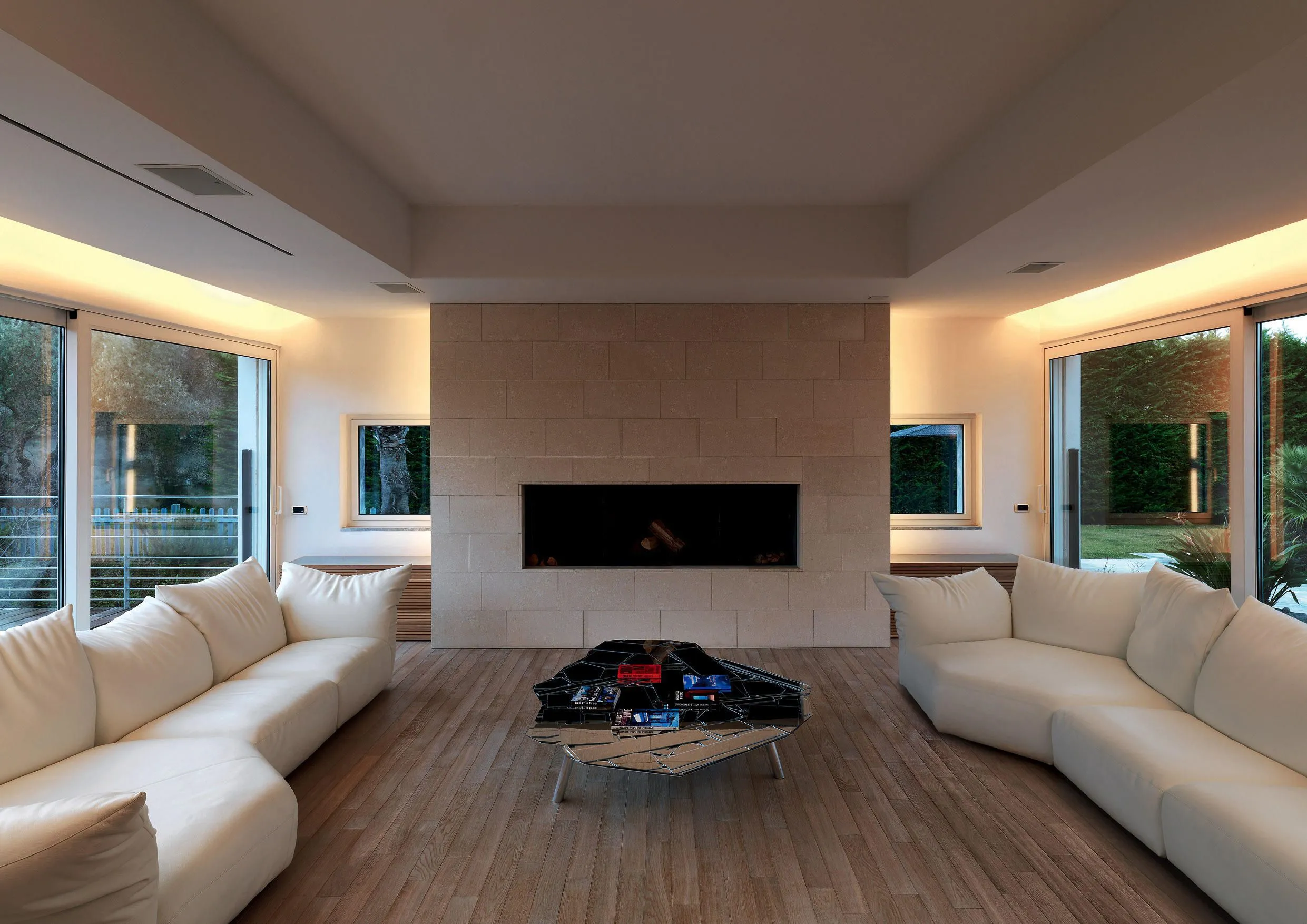 Диван STANDARD от Edra с умными подушками