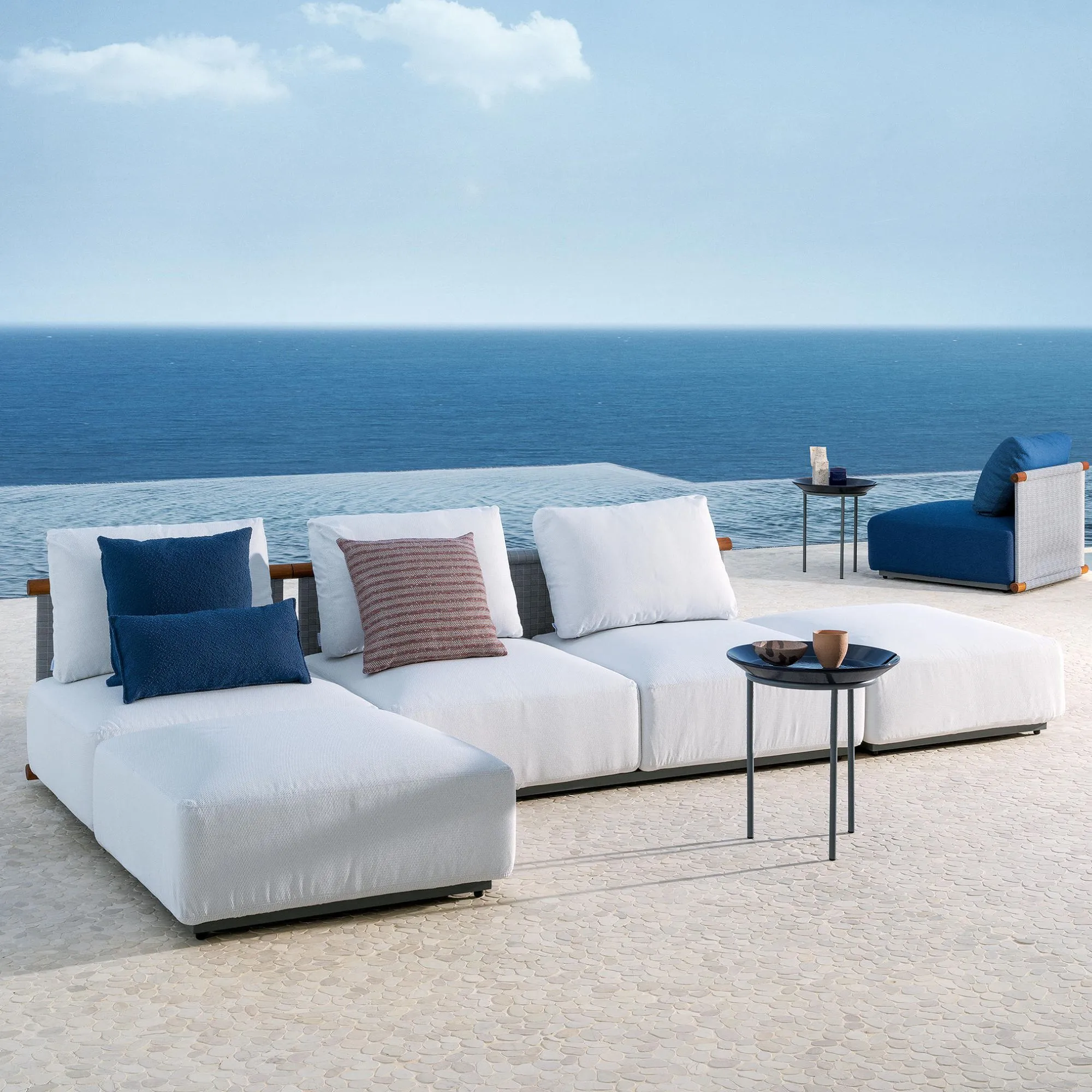 Диван уличный модульный HASHI Outdoor от Gervasoni