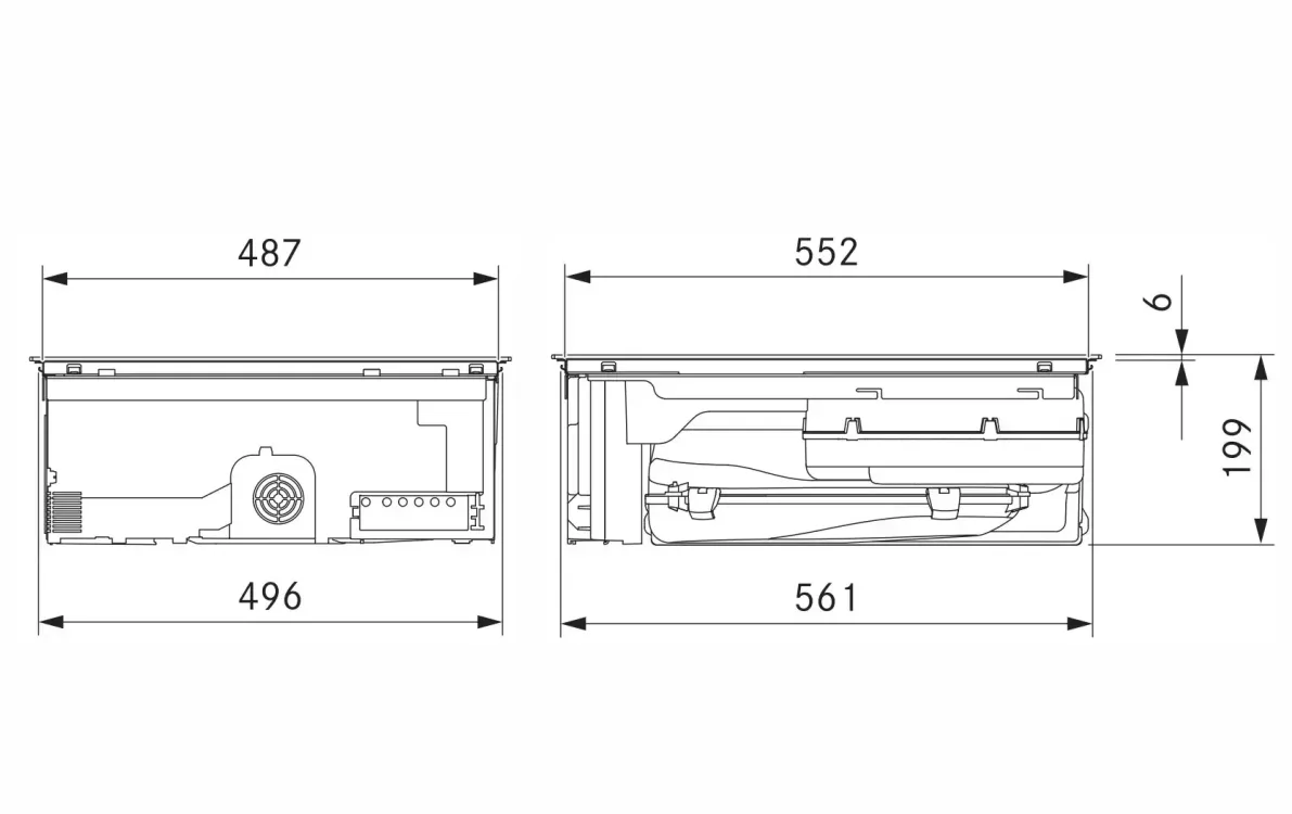 Варочная индукционная панель с вытяжкой BORA PURSU