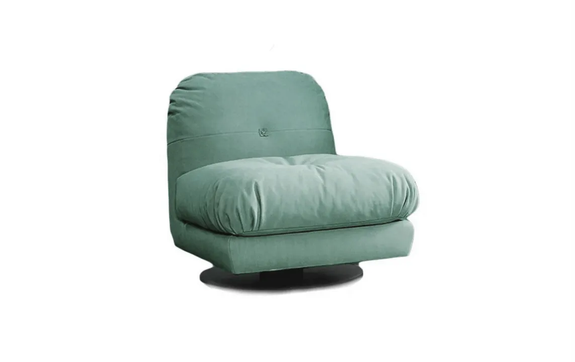 Кресло поворотное MILANO Aquamarine от Baxter