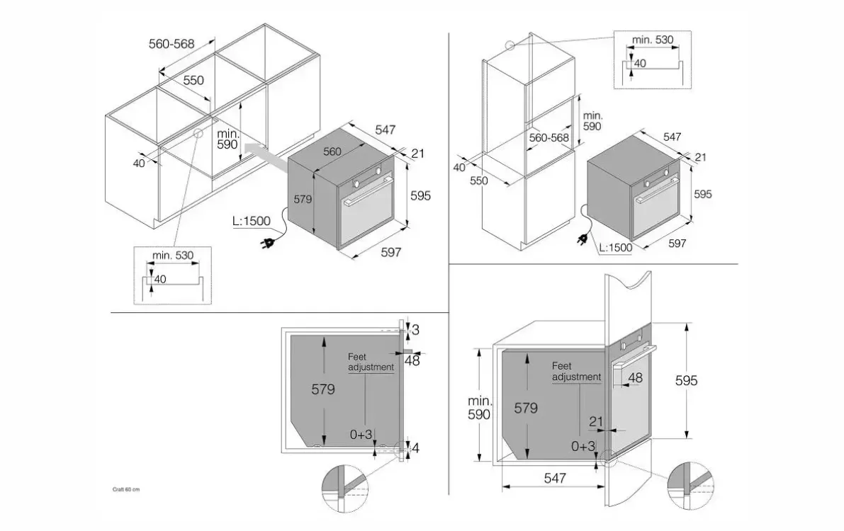 Пиролитический встраиваемый духовой шкаф ASKO OP8687A1