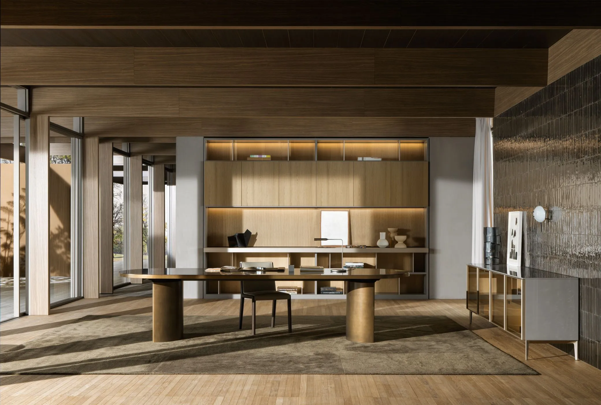 Cтолы BLEVIO от Molteni