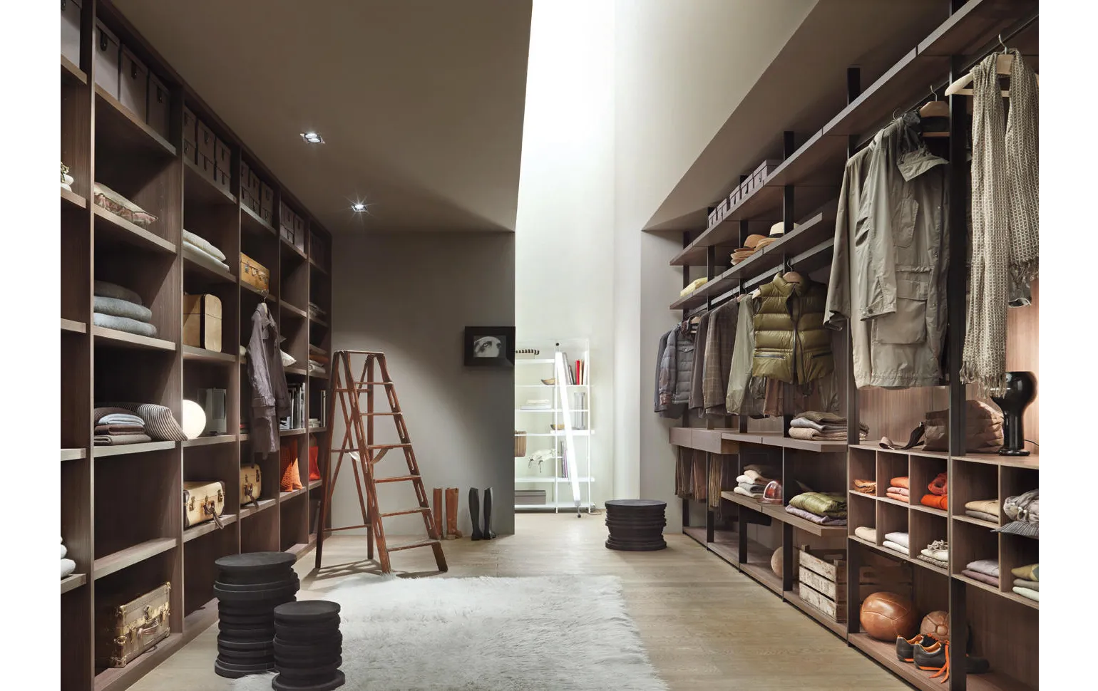 Гардеробные системы HANGAR от Lema