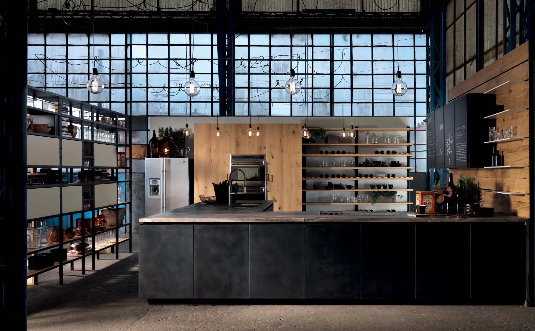 Кухня FACTORY 3 от Aster Cucine