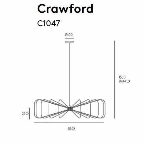 Подвесной светильник CRAWFORD