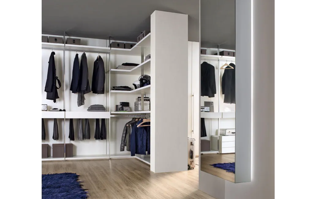 Гардеробные системы HANGAR от Lema