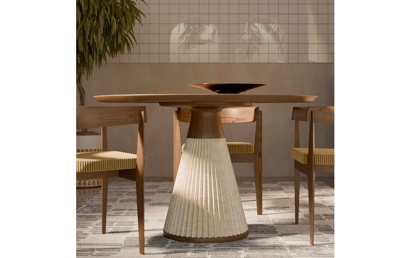 Стол круглый MERILYN от Morelato