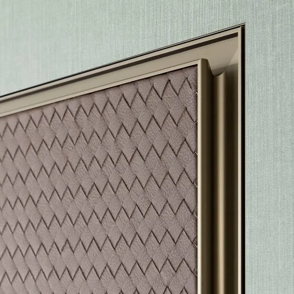 Распашные двери в коже ALTAJ