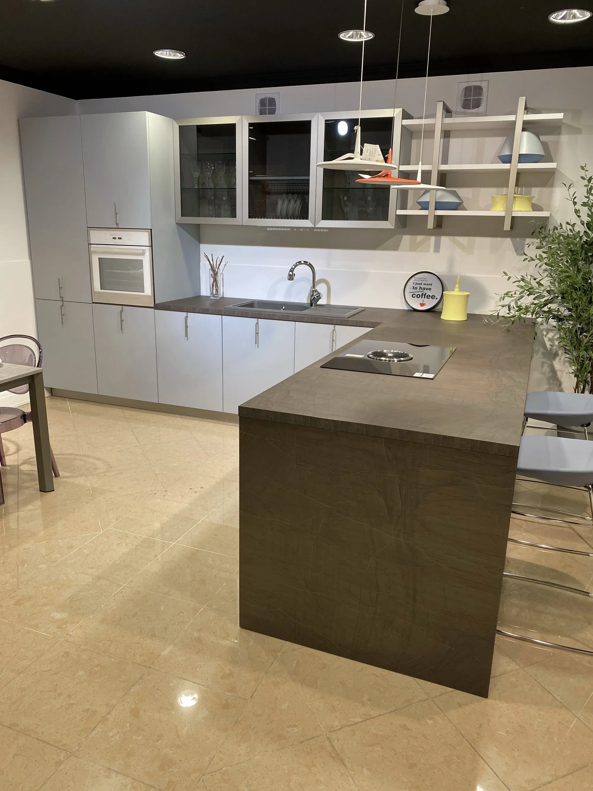 Кухня LAB13 Plana Blue от Aran Cucine