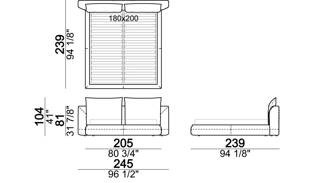 Кровать STARMAN Dream от Arketipo