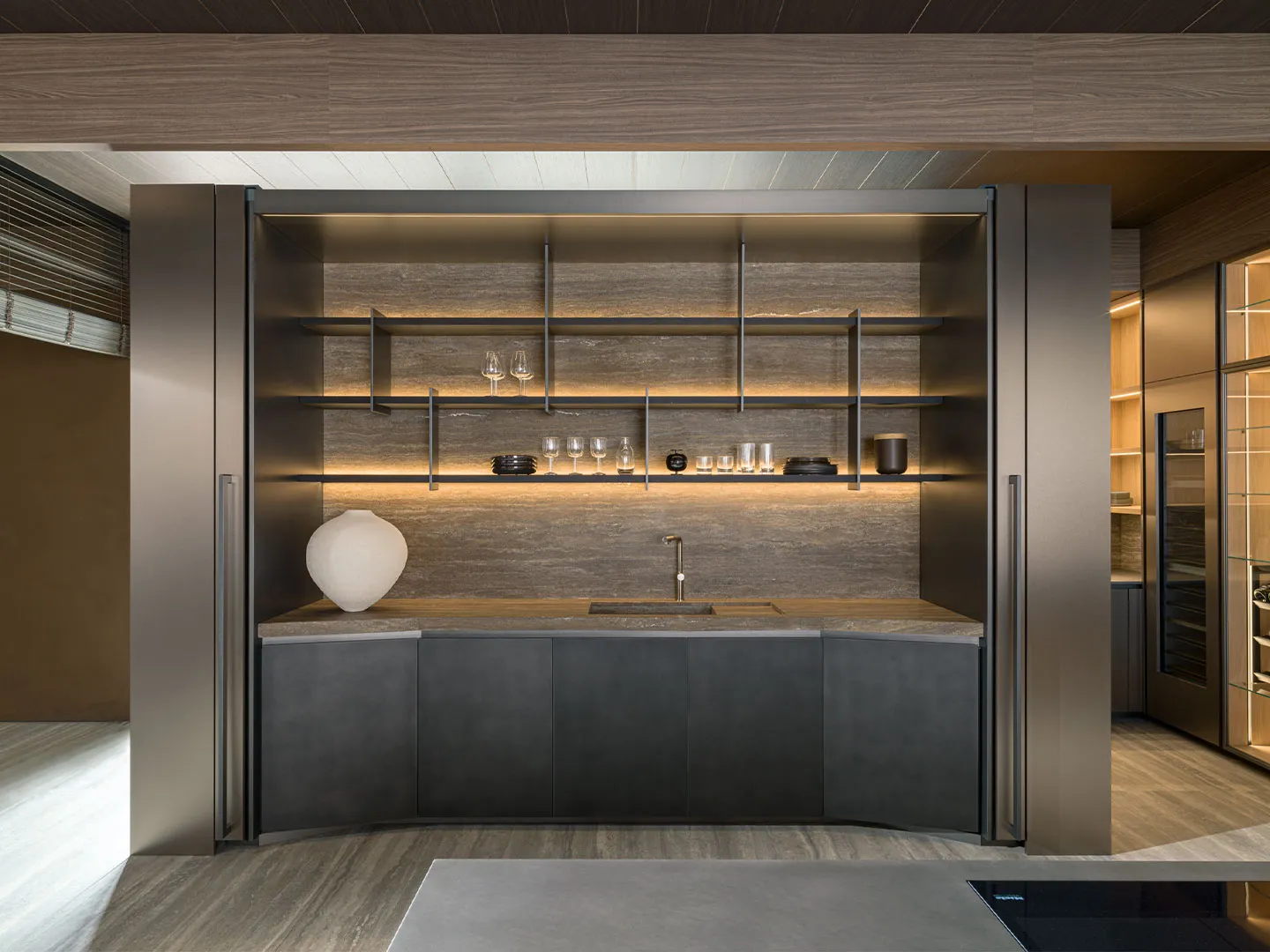 Встроенная кухня TIVALI 2.0 от Molteni | DADA