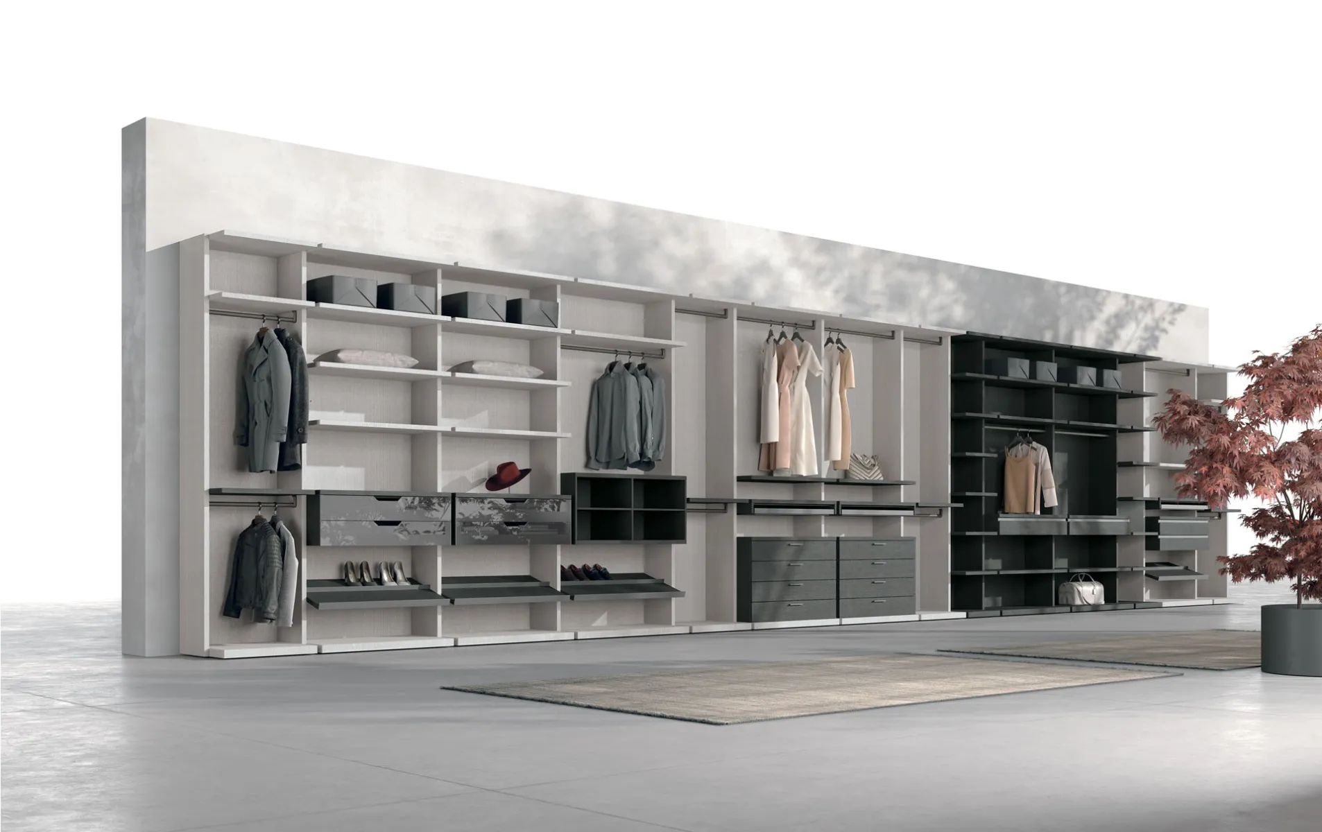 Гардеробная система DOX 202 от Tomasella