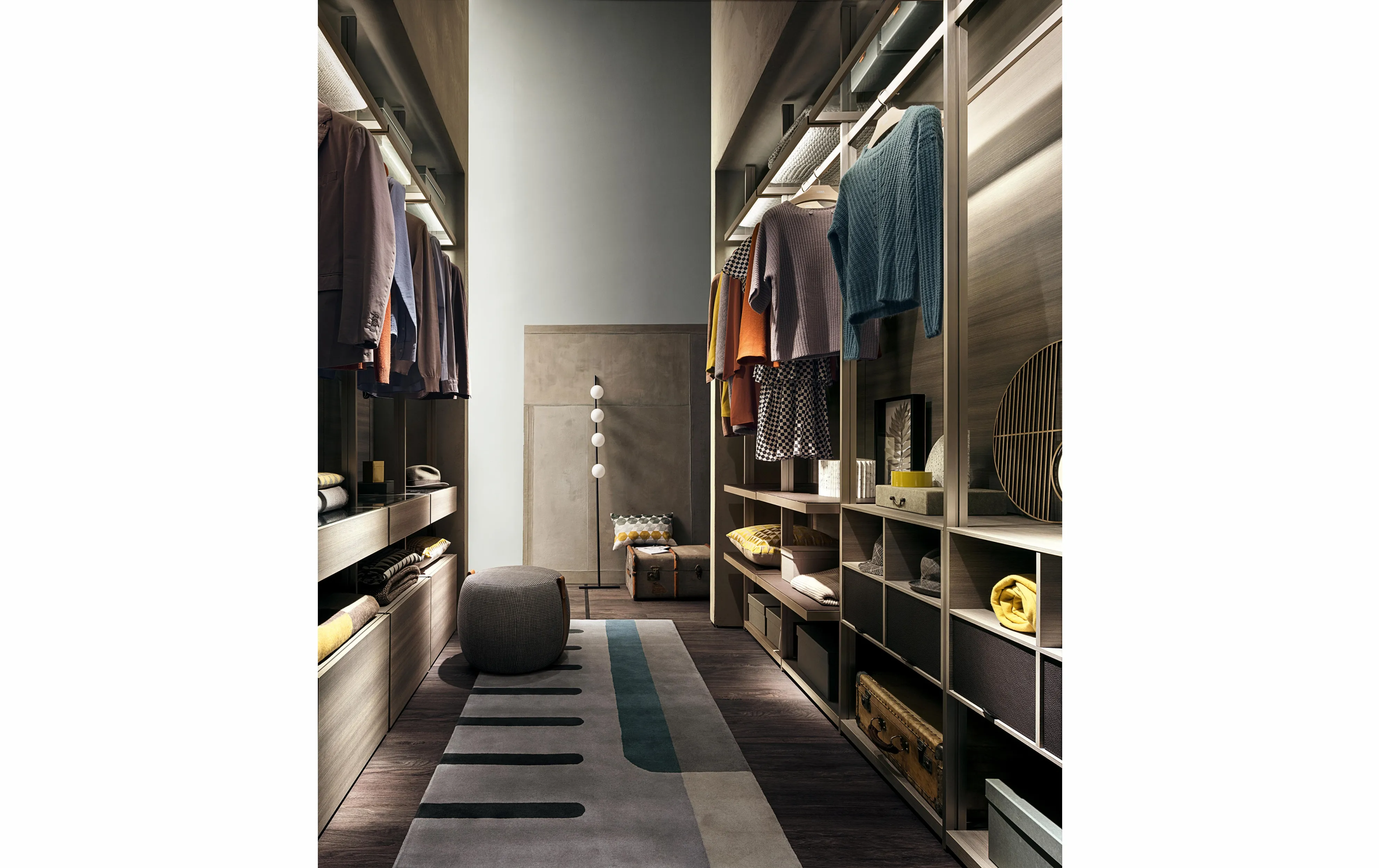 Гардеробные системы HANGAR от Lema